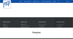 Desktop Screenshot of fef.ba